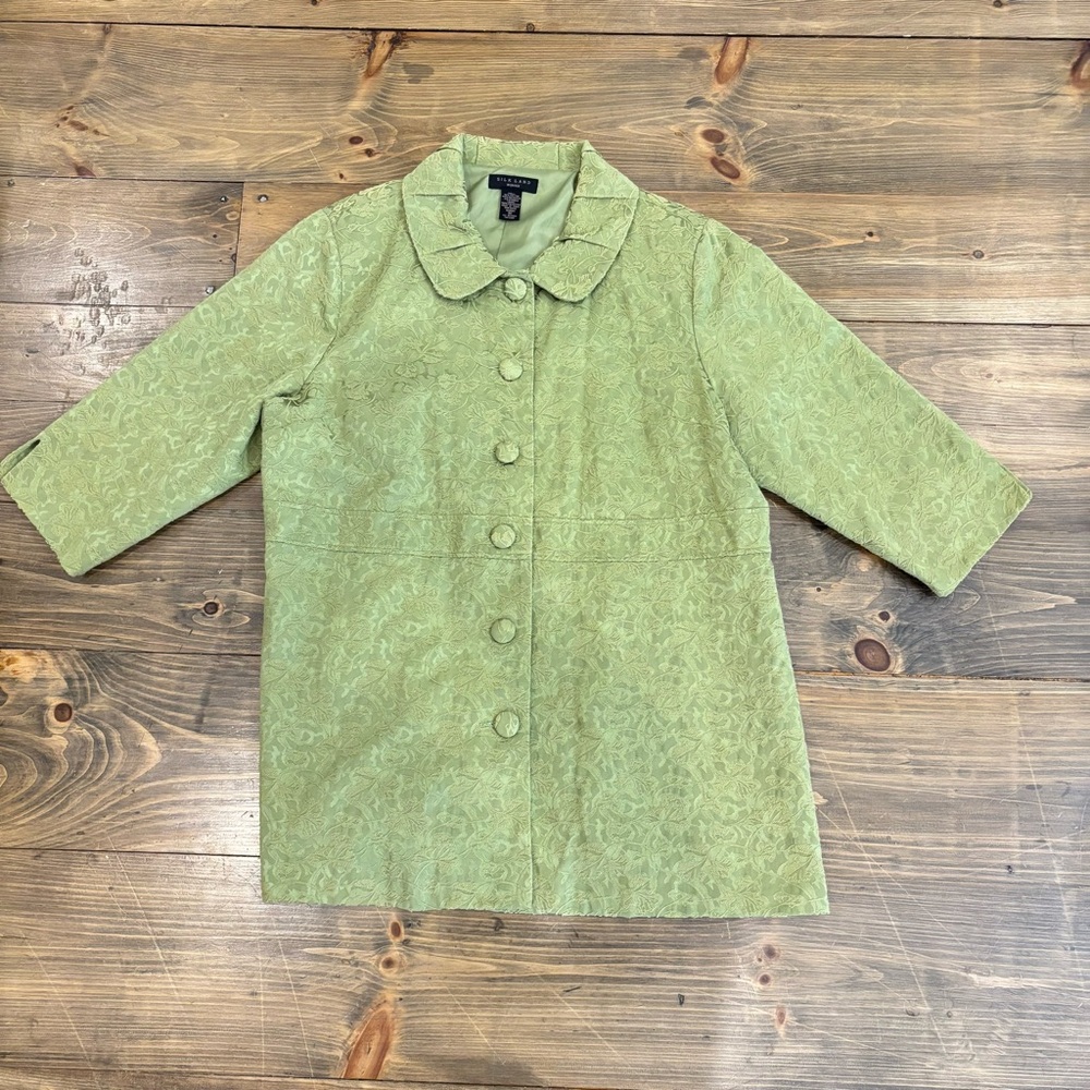 SilkLand Woman Jacquard Jacket, size 3X